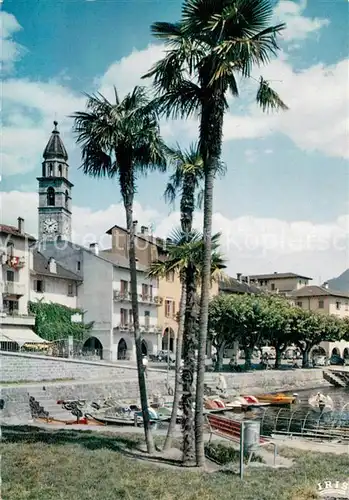 AK / Ansichtskarte Ascona_Lago_Maggiore Teilansicht Ascona_Lago_Maggiore