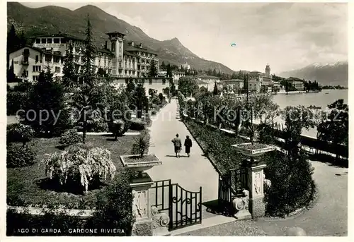 AK / Ansichtskarte Gardone_Lago_di_Garda Panorama Gardone_Lago_di_Garda