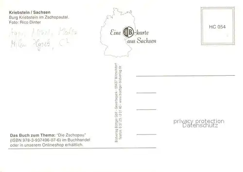 AK / Ansichtskarte Kriebstein Burg Kriebstein im Zschopautal Fliegeraufnahme Kriebstein