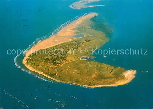 AK / Ansichtskarte Spiekeroog_Nordseeinsel Fliegeraufnahme 