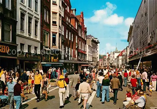 AK / Ansichtskarte Flensburg Holm Fussgaengerzone Flensburg