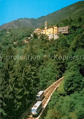 AK / Ansichtskarte Zahnradbahn Orselina Locarno 