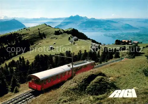 AK / Ansichtskarte Zahnradbahn Rigi 
