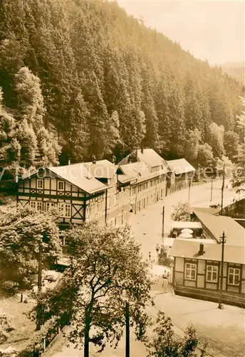 AK / Ansichtskarte Bad_Schandau Hotel Lichtenhainer Wasserfall im Kirnitzschtal Bad_Schandau