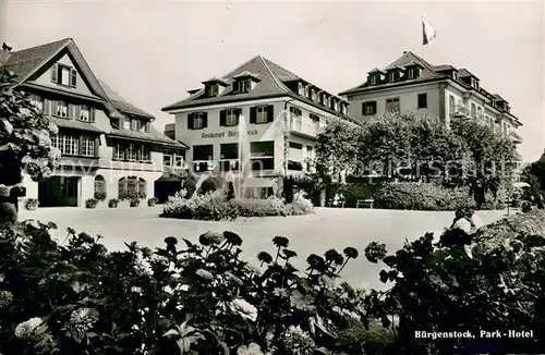 AK / Ansichtskarte Buergenstock_Vierwaldstaettersee Park Hotel Buergenstock