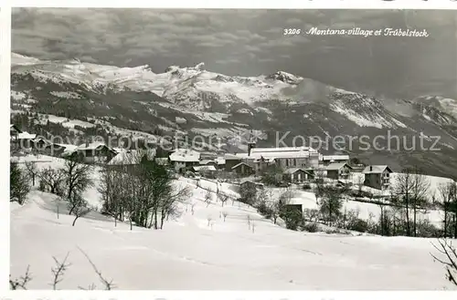 AK / Ansichtskarte Montana Vermala et Truebelstock Panorama Montana Vermala