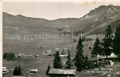 AK / Ansichtskarte Montzeur_VS et Tete des Etablons 
