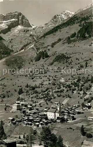 AK / Ansichtskarte Kippel_VS in Loetschen Ferden Rothorn und Balmhorn 