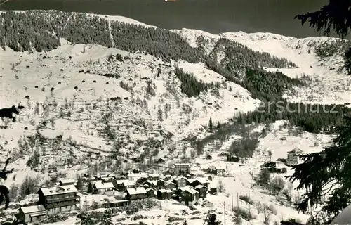 AK / Ansichtskarte Blatten__VS mit Skigelaende Belalp 