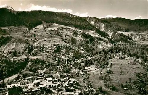 AK / Ansichtskarte Blatten__VS Fliegeraufnahme mit Belalp und Sparrhorn 