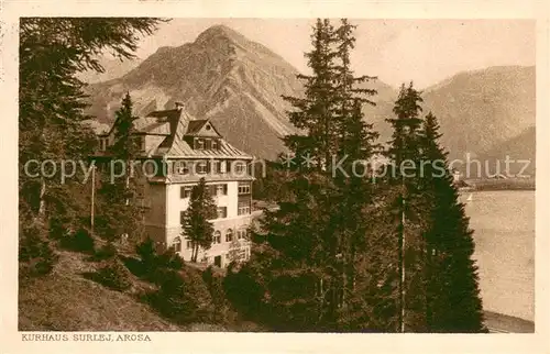 AK / Ansichtskarte Arosa_GR Kurhaus Surlej Arosa_GR