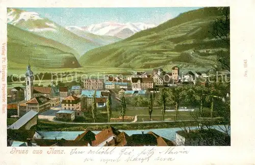 AK / Ansichtskarte Ilanz_GR Panorama Ilanz_GR