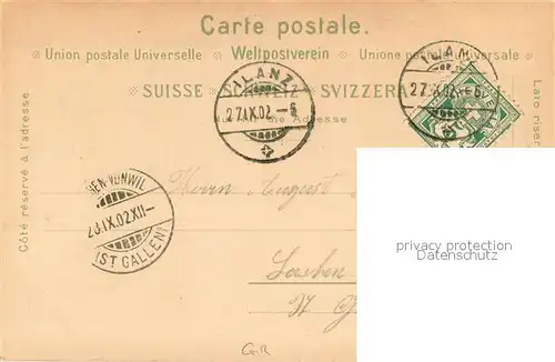 AK / Ansichtskarte Ilanz_GR Panorama Ilanz_GR