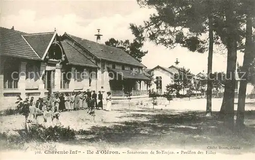 AK / Ansichtskarte Ile_d_Oleron Sanatorium de St Trojan Pavillon des Filles Ile_d_Oleron