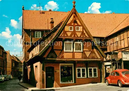 AK / Ansichtskarte Lauenburg_Elbe aeltestes Haus Lauenburg Elbe