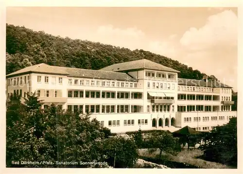 AK / Ansichtskarte Bad_Duerkheim Sanatorium Sonnenwende Bad_Duerkheim