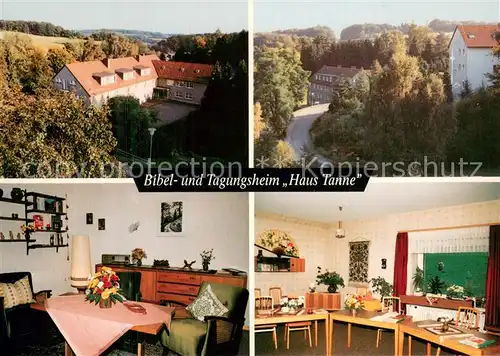 AK / Ansichtskarte Velbert Bibel und Tagungsheim Haus Tanne Zimmer  Velbert