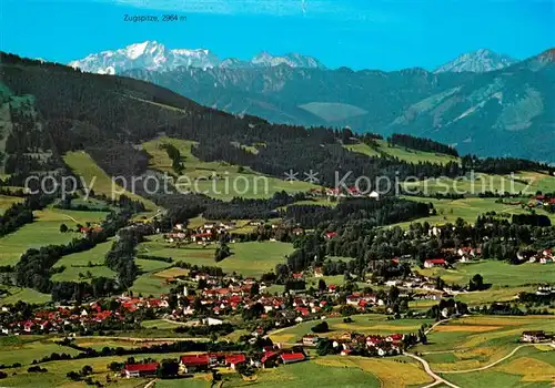 AK / Ansichtskarte Bad_Kohlgrub Alpen Zugspitze Bad_Kohlgrub