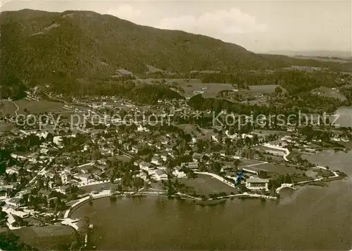 AK / Ansichtskarte Wiessee_Bad Fliegeraufnahme Tegernsee Wiessee_Bad