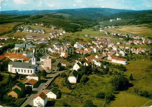 AK / Ansichtskarte Weiskirchen_Schwarzwald Fliegeraufnahme Gesamtansicht Weiskirchen Schwarzwald