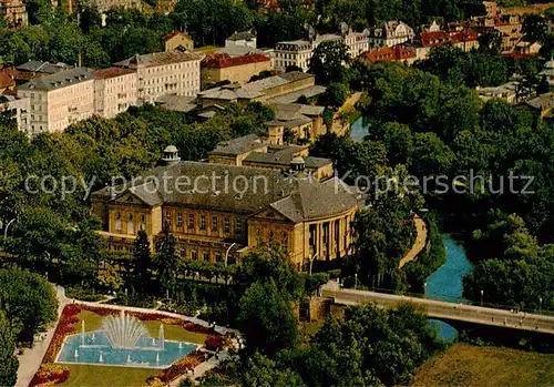 AK / Ansichtskarte Bad_Kissingen Regentenbau Rosengarten u. Saale Bad_Kissingen