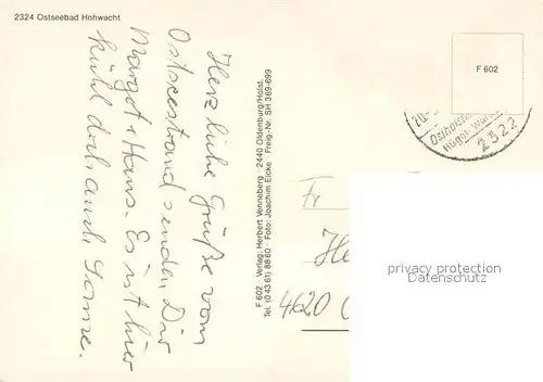 AK / Ansichtskarte Hohwacht_Ostseebad Fliegeraufnahme Kueste Hohwacht_Ostseebad