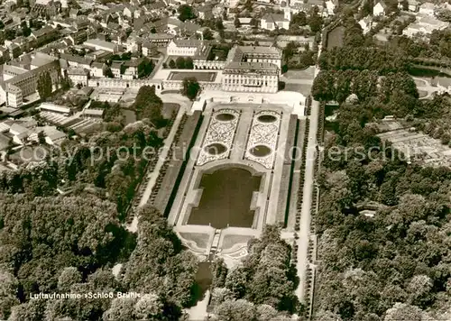 AK / Ansichtskarte Bonn_Rhein Fliegeraufnahme Schloss Bruehle Bonn_Rhein