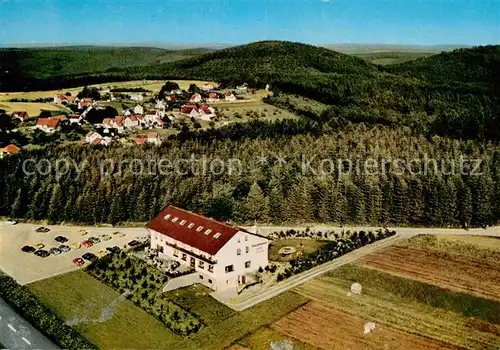 AK / Ansichtskarte Siedelsbrunn Cafe Pension Maienhof Siedelsbrunn