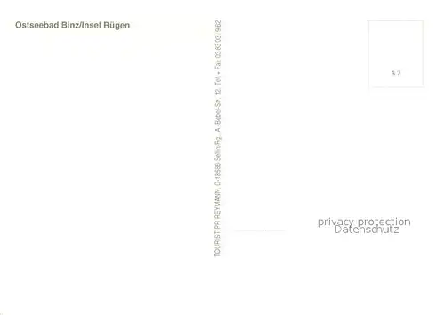 AK / Ansichtskarte Binz_Ruegen Fliegeraufnahme Teilansicht Binz_Ruegen