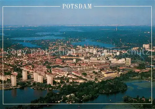 AK / Ansichtskarte Potsdam Fliegeraufnahme Teilansicht Potsdam