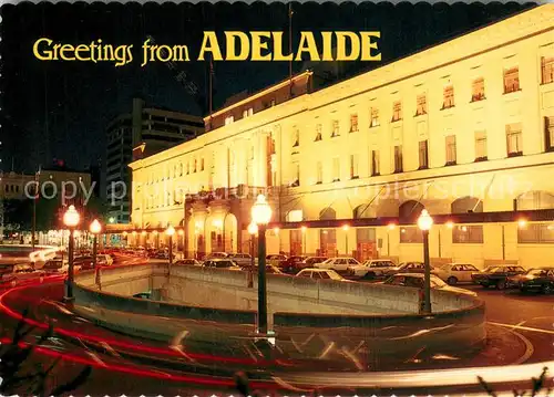 AK / Ansichtskarte Adelaide Casino bei Nacht Adelaide