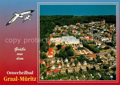AK / Ansichtskarte Graal Mueritz_Ostseebad Fliegeraufnahme Graal Mueritz_Ostseebad