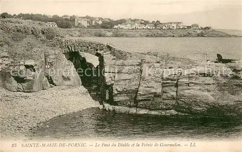 AK / Ansichtskarte Pornic_44 Pont du Diable et le Pointe de Gourmalon 