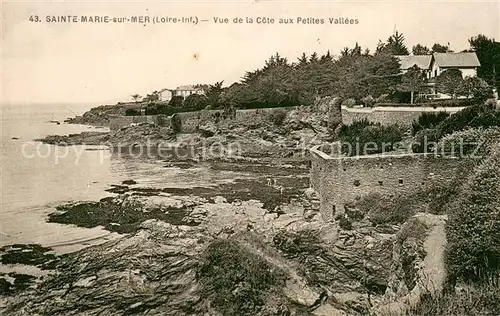 AK / Ansichtskarte Sainte Marie sur Mer Vue de la cote aux petites vallees Sainte Marie sur Mer