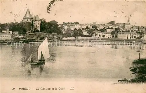 AK / Ansichtskarte Pornic_44 Le chateau et le quai 