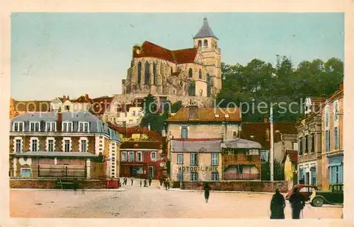 AK / Ansichtskarte Tonnerre_89 Place de la Republique Eglise Saint Pierre 