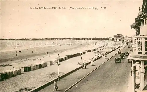 AK / Ansichtskarte La_Baule_sur_Mer_44 Vue generale de la plage 