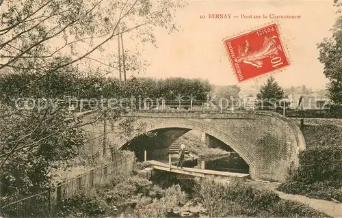 AK / Ansichtskarte Bernay_27 Pont sur la Charentonne 