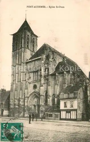 AK / Ansichtskarte Pont Audemer Eglise Saint Ouen Pont Audemer