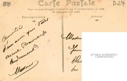 AK / Ansichtskarte Folleville_Eure Entree du chateau Folleville_Eure