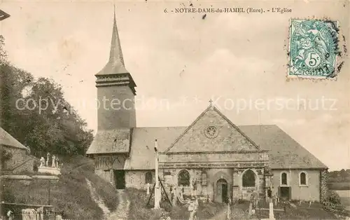AK / Ansichtskarte Notre Dame du Hamel Eglise Notre Dame du Hamel