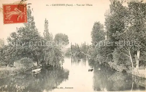 AK / Ansichtskarte Garennes sur Eure Vue sur l Eure Garennes sur Eure