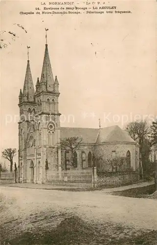 AK / Ansichtskarte Le_Reculey Chapelle de Notre Dame du Bocage Pelerinage Le_Reculey