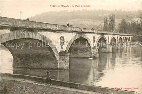 AK / Ansichtskarte Vernon_27 Pont de pierre 