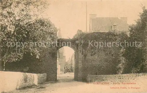 AK / Ansichtskarte Guerande Porte Vannetaise Guerande