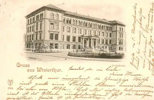 AK / Ansichtskarte Winterthur__ZH Technicum 