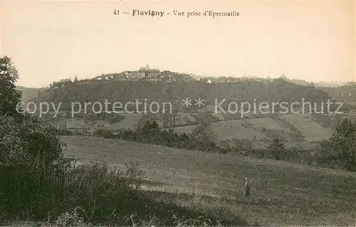 AK / Ansichtskarte Flavigny_Cher Vue prise d Epermaille Flavigny_Cher