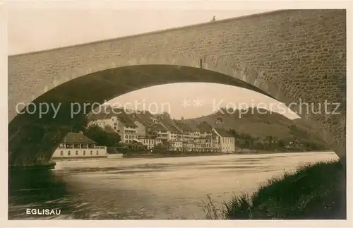 AK / Ansichtskarte Eglisau_ZH Teilansicht Bruecke 