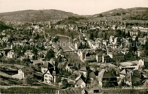AK / Ansichtskarte Baden__AG Panorama 