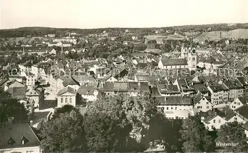AK / Ansichtskarte Winterthur__ZH Panorama 